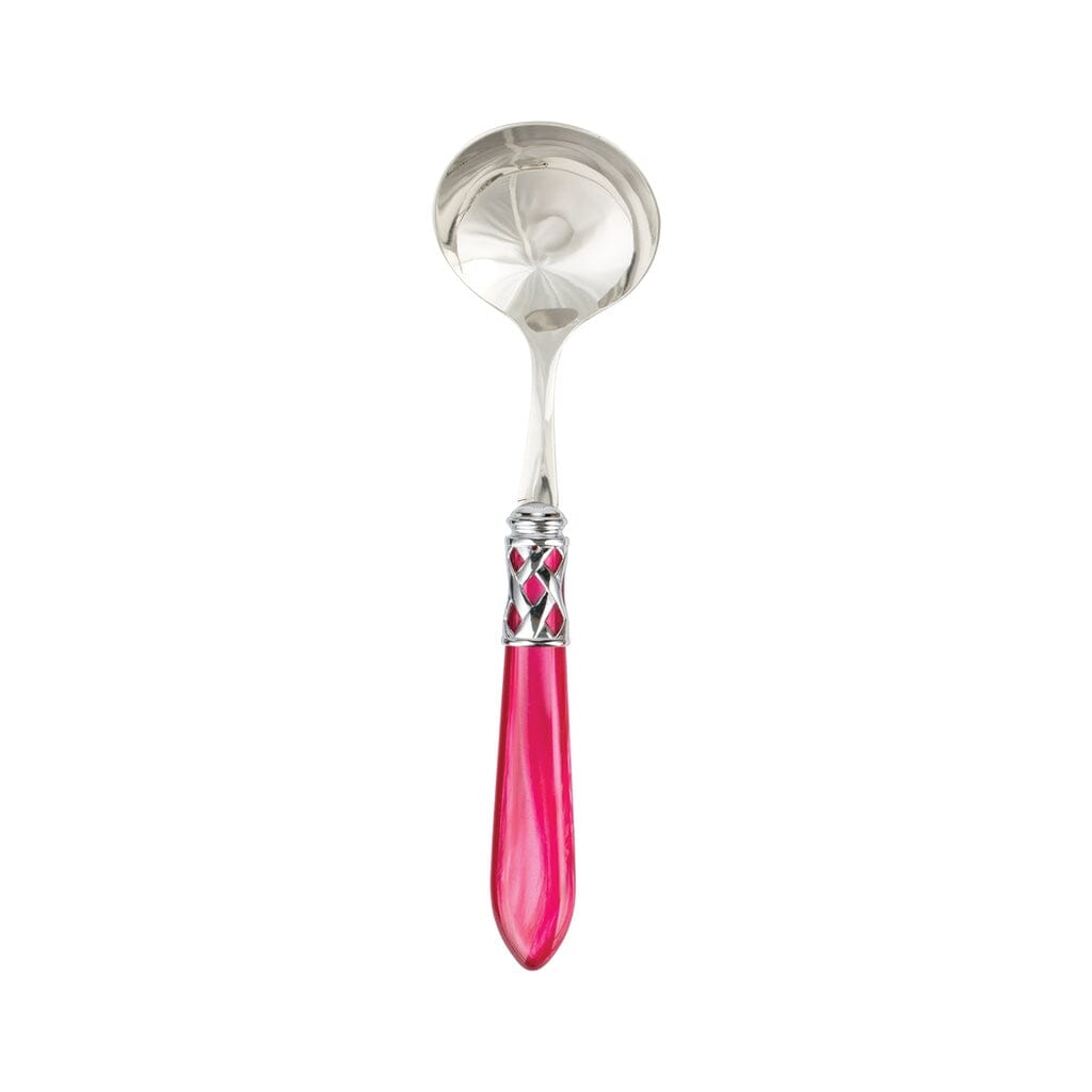 Vietri Aladdin Sauce Ladle with Brilliant Chrome Finish