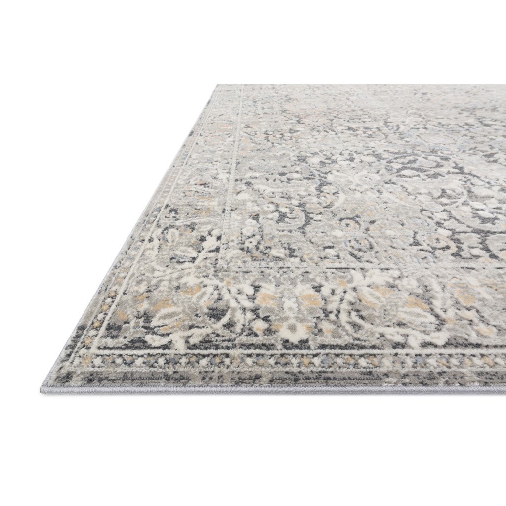 Loloi II Lucia LUC 04 Grey/Mist Polyester-Polypropylene Area Rug