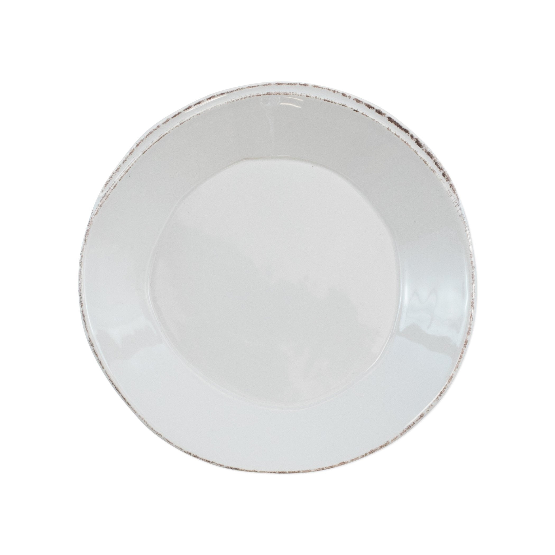 Handcrafted Italian Vietri Lastra Pattern Pasta Bowl with 8.75' Diameter
