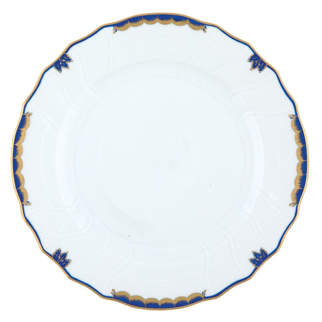 Exquisite Herend Princess Victoria Patterned Fine Porcelain Dinner Plate for Elegant Dining