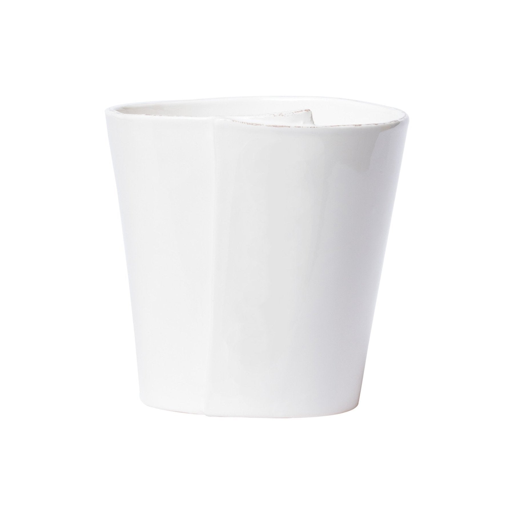 Vietri White Hand - crafted Lastra Utensil Holder