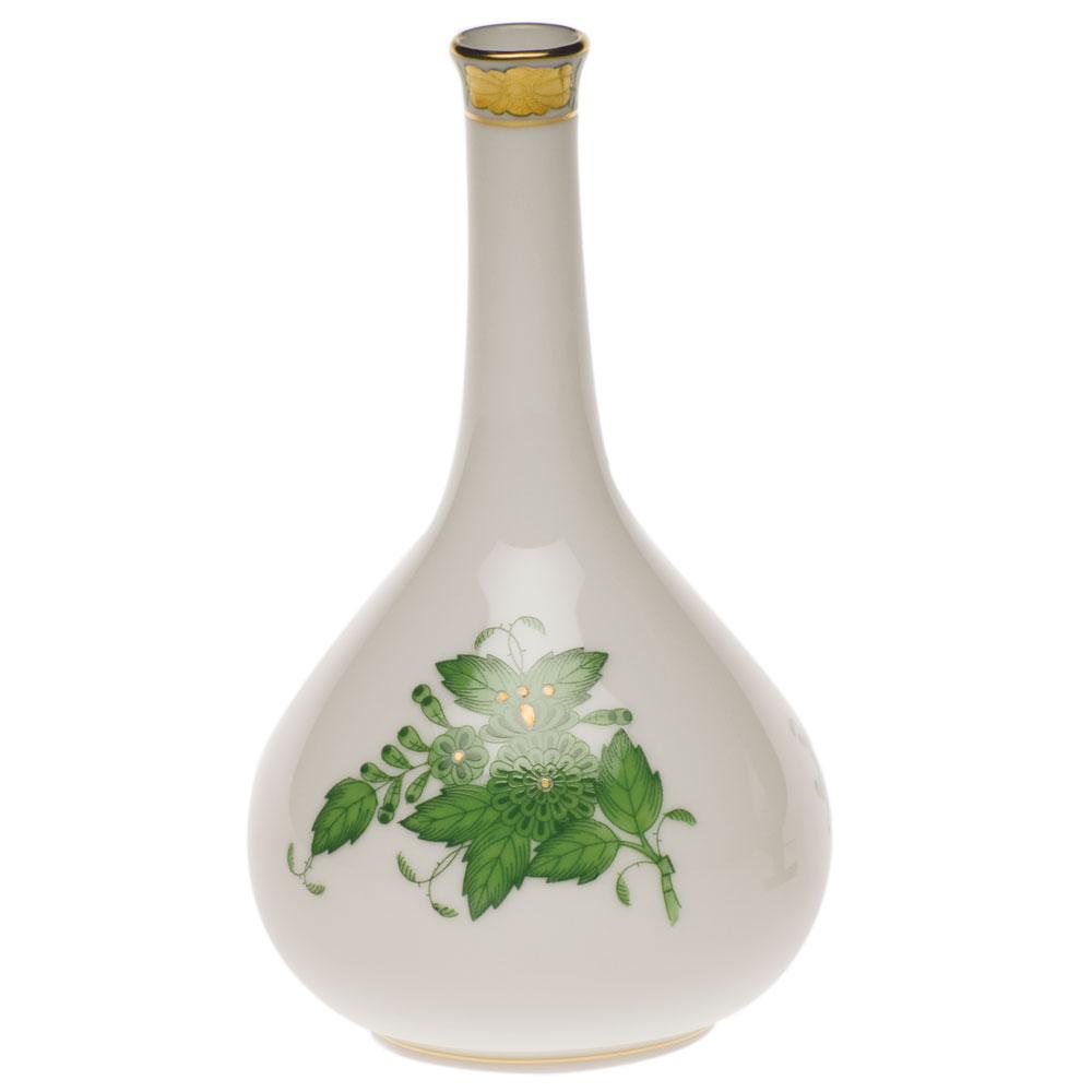 Medium-Sized Handmade Herend Bud Vase with Signature Design
