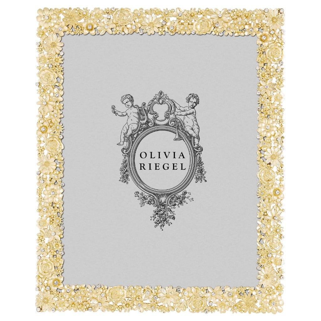Olivia Riegel Gold-Plated Everleigh 8 x 10 Photo Frame for Displaying Precious Memories