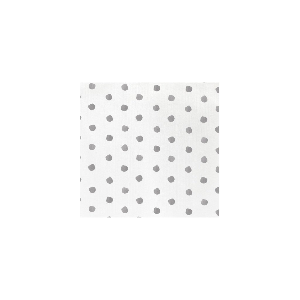 Vietri Soft Papersoft Light Gray Dot Cocktail Napkins - 20 Pack