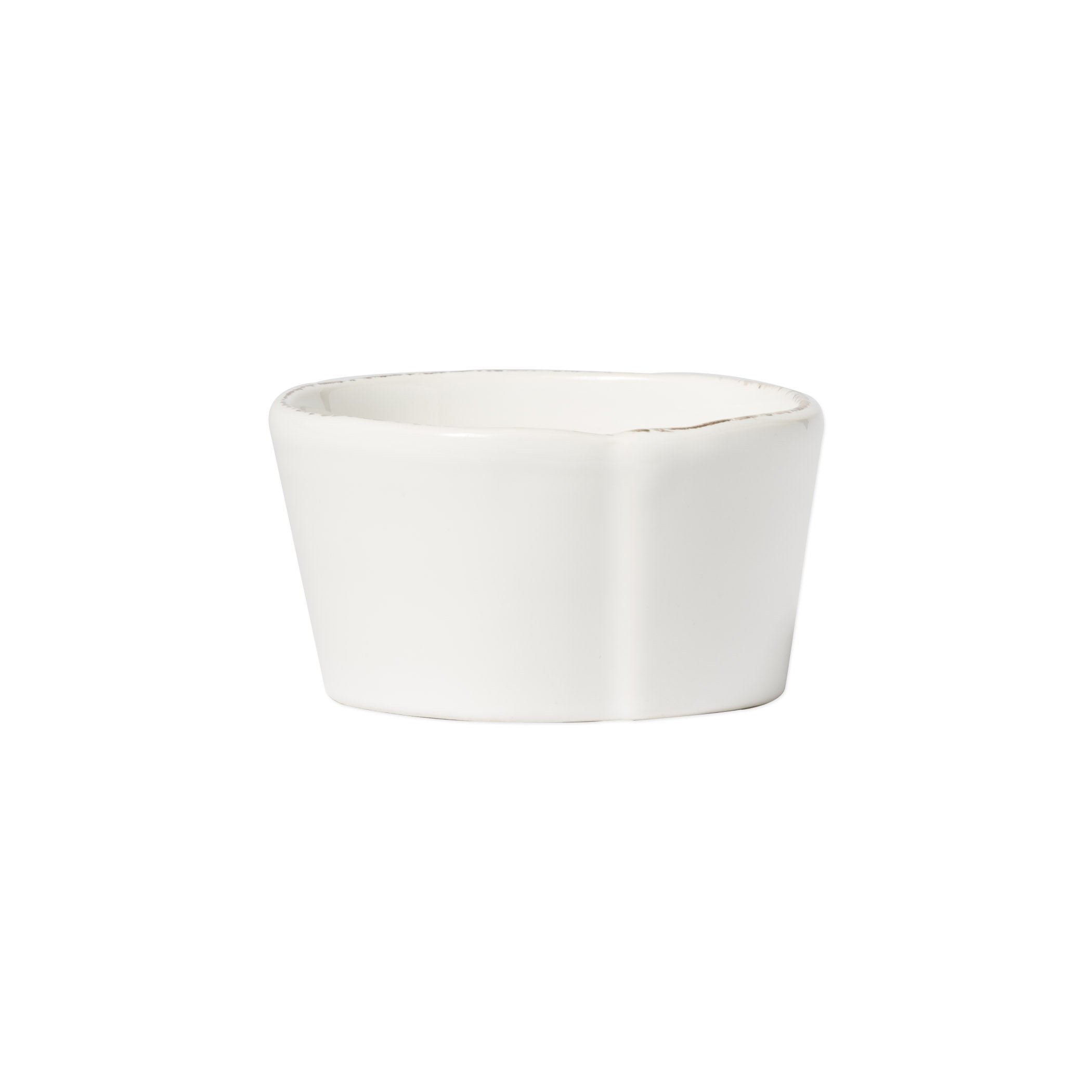 Vietri Italian Handmade Lastra Pattern Holiday Condiment Bowl for Festive Occasions