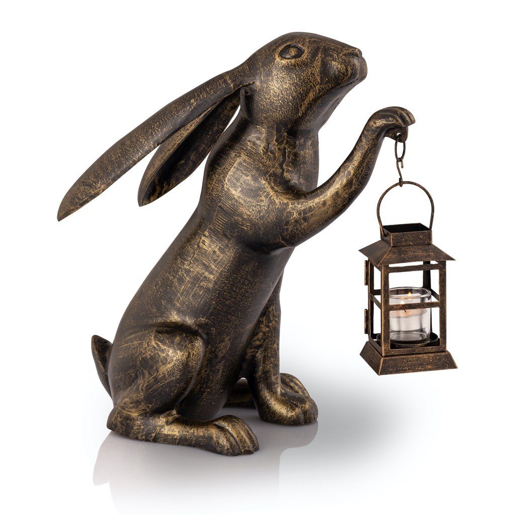 Large Decorative SPI Garden Bunny Lantern for Outdoor Decoration