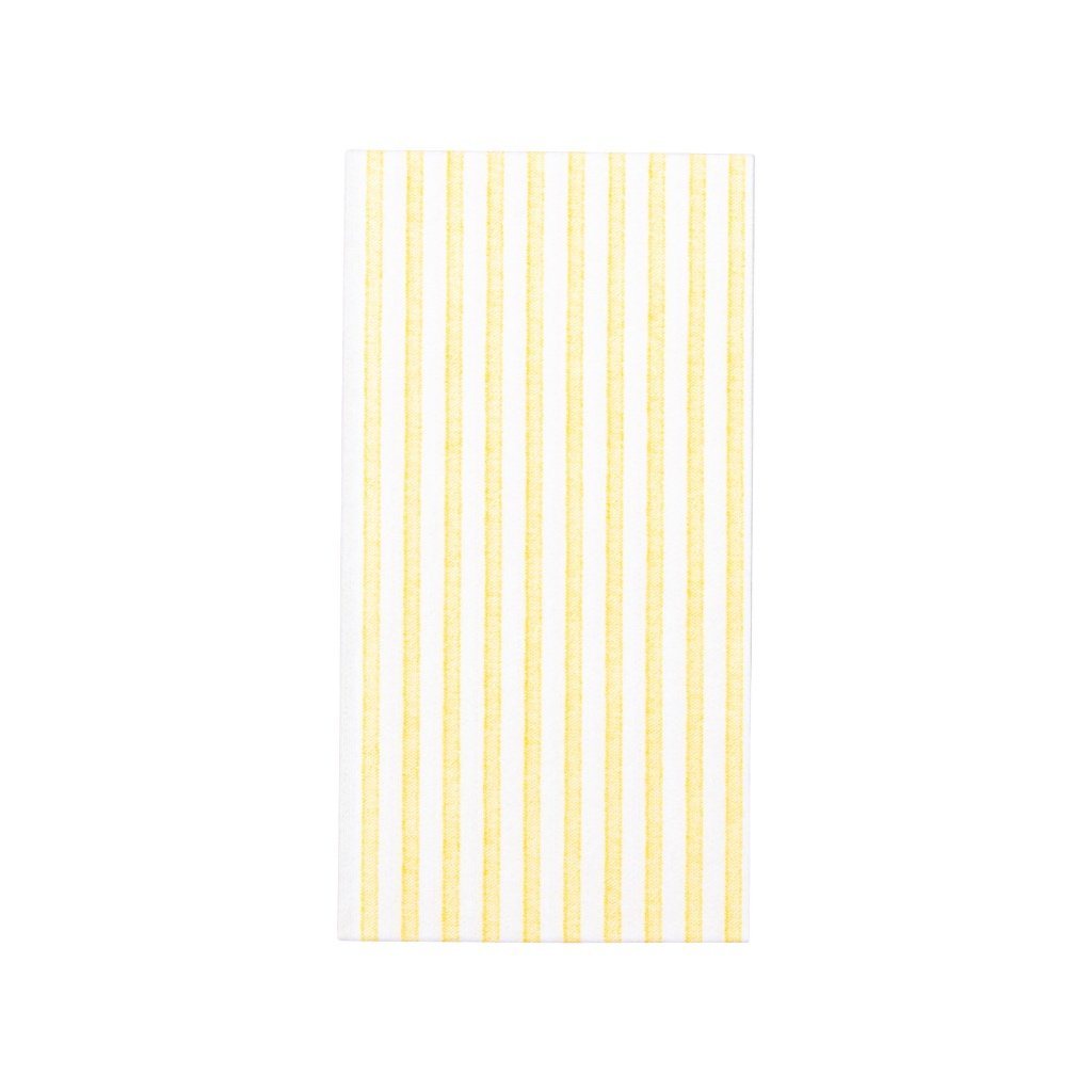 Vietri Super Soft Papersoft Guest Towels in Capri Yellow