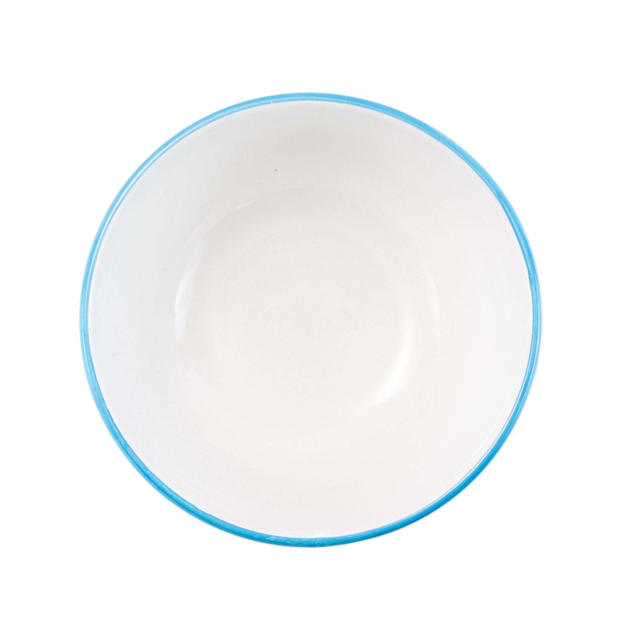 Vietri Italian Handmade Campagna Mucca Deep Serving Bowl for Dining