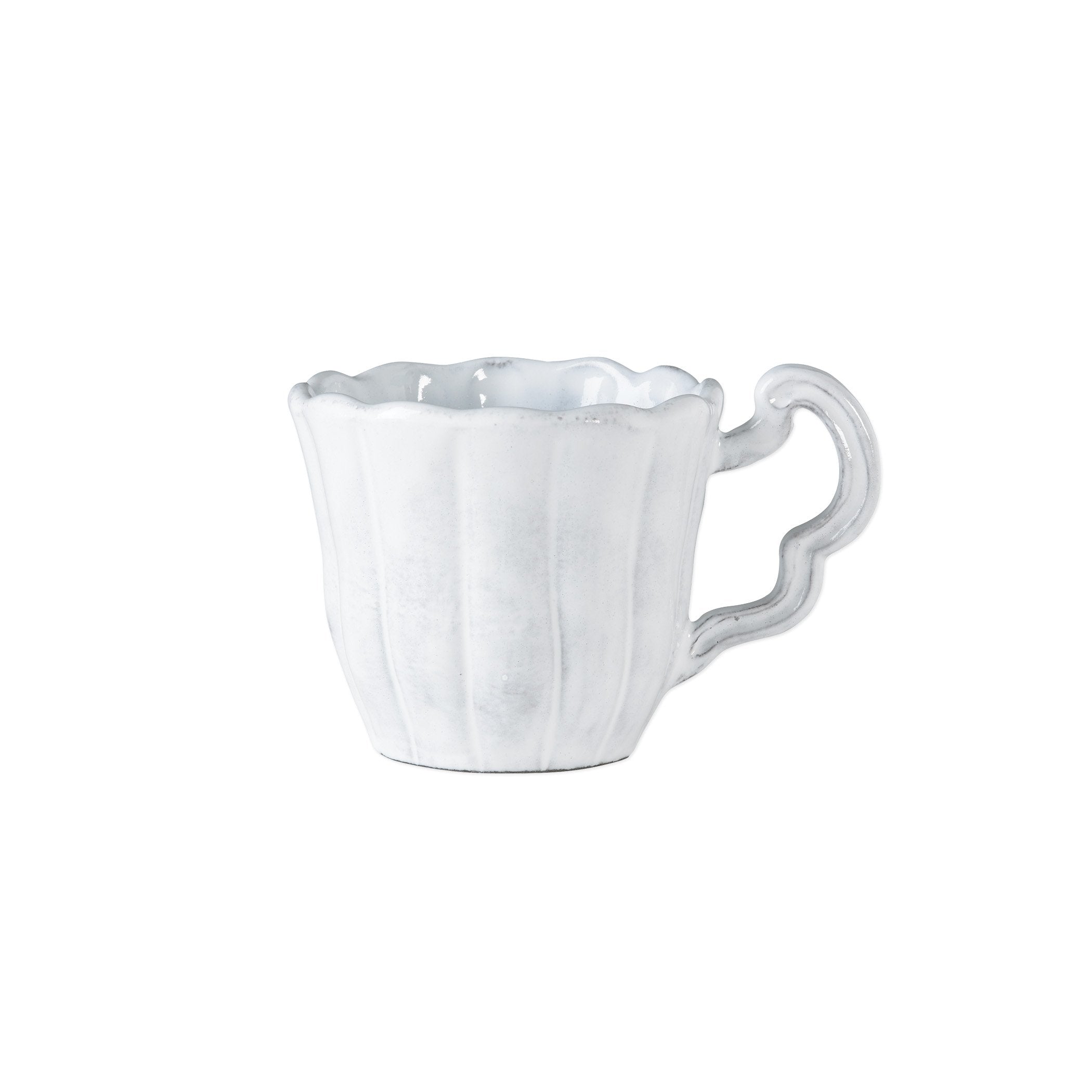 Vietri Handmade Incanto Scallop-Style Enchanted Ceramic Mug