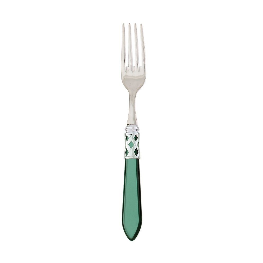 Vietri Aladdin Fork with Brilliant Chrome Finish, Handmade in Italy