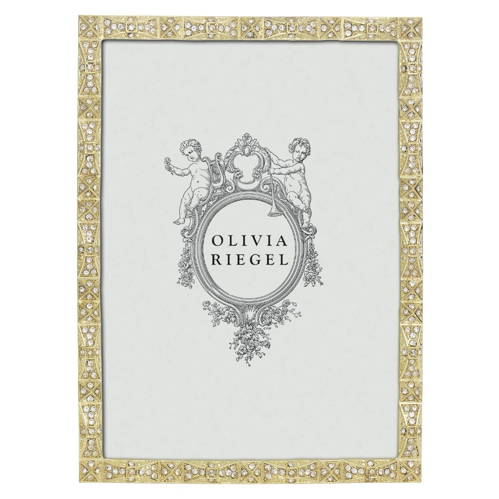 Gorgeous Gold Remy 5 x 7 Olivia Riegel Picture Frame