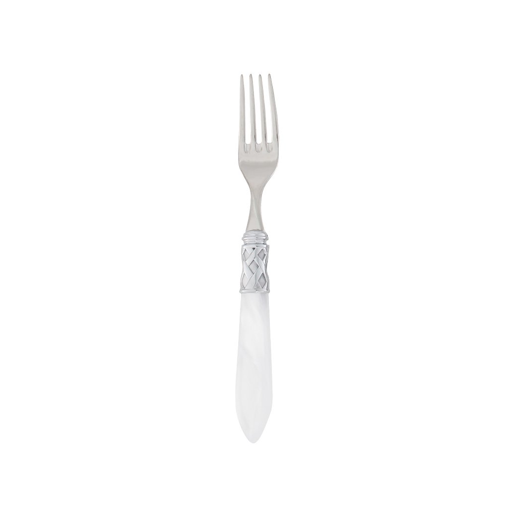 Vietri Aladdin Salad Fork with Brilliant Shiny Chrome Finish