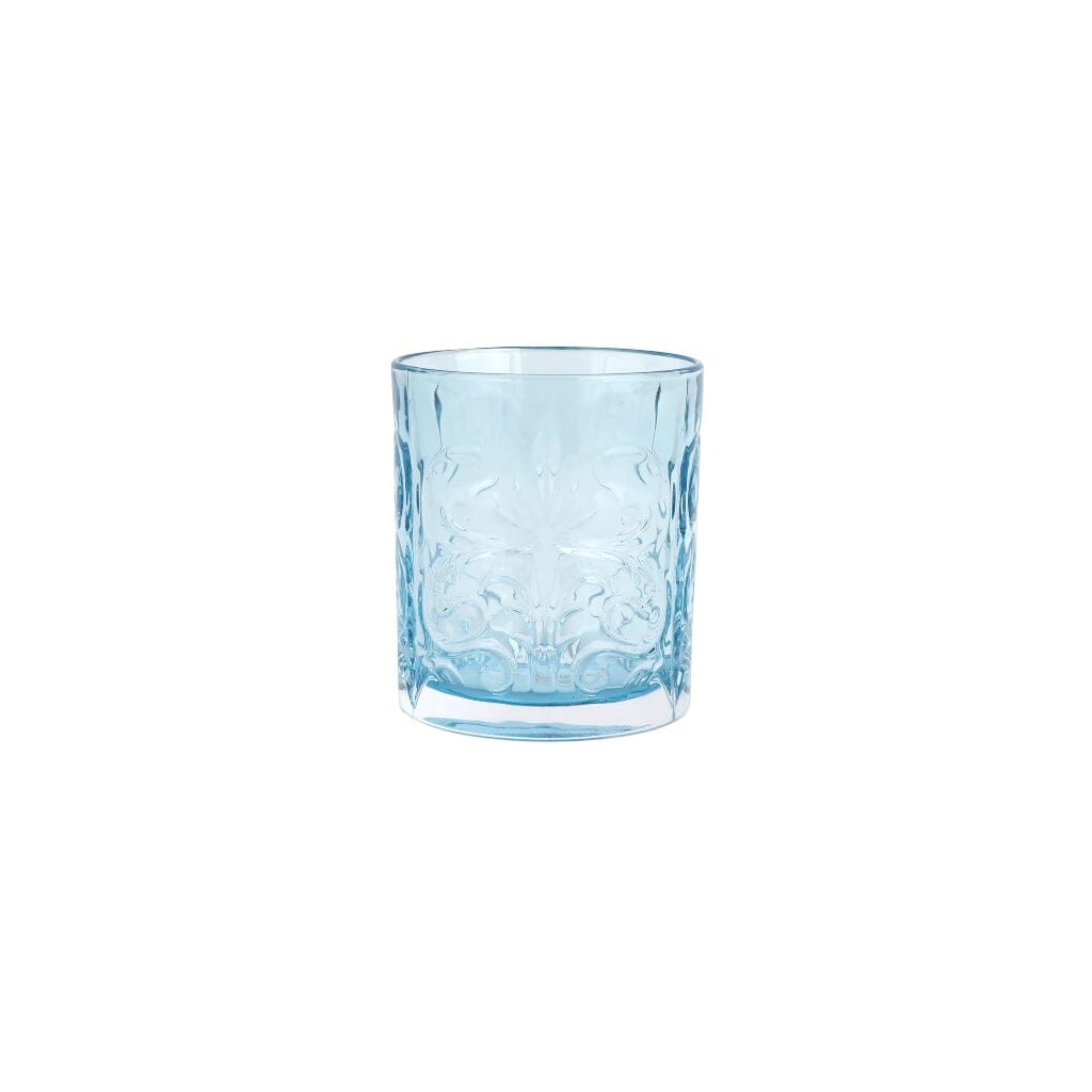 Vietri Barocco Double Old Fashioned Glassware for Classic Cocktails