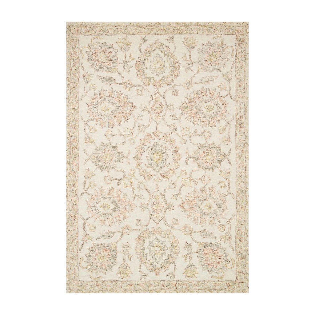 Loloi Norabel NOR 04 Area Rug in Beautiful Ivory and Blush Shades