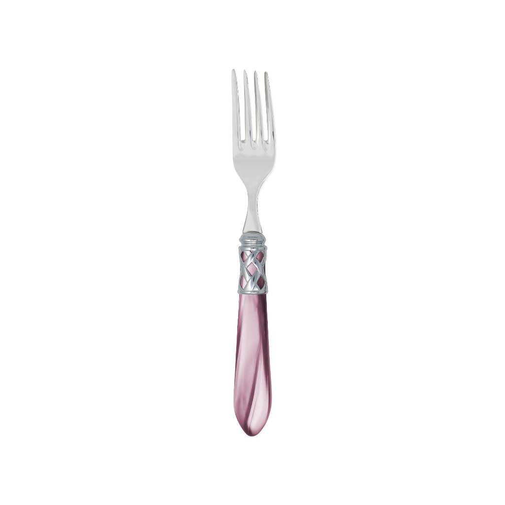 Vietri Aladdin Salad Fork with Brilliant Shiny Chrome Finish