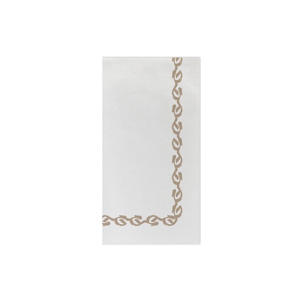 Vietri Disposable Papersoft Florentine Linen Style Guest Towels for Entertaining and Everyday Use