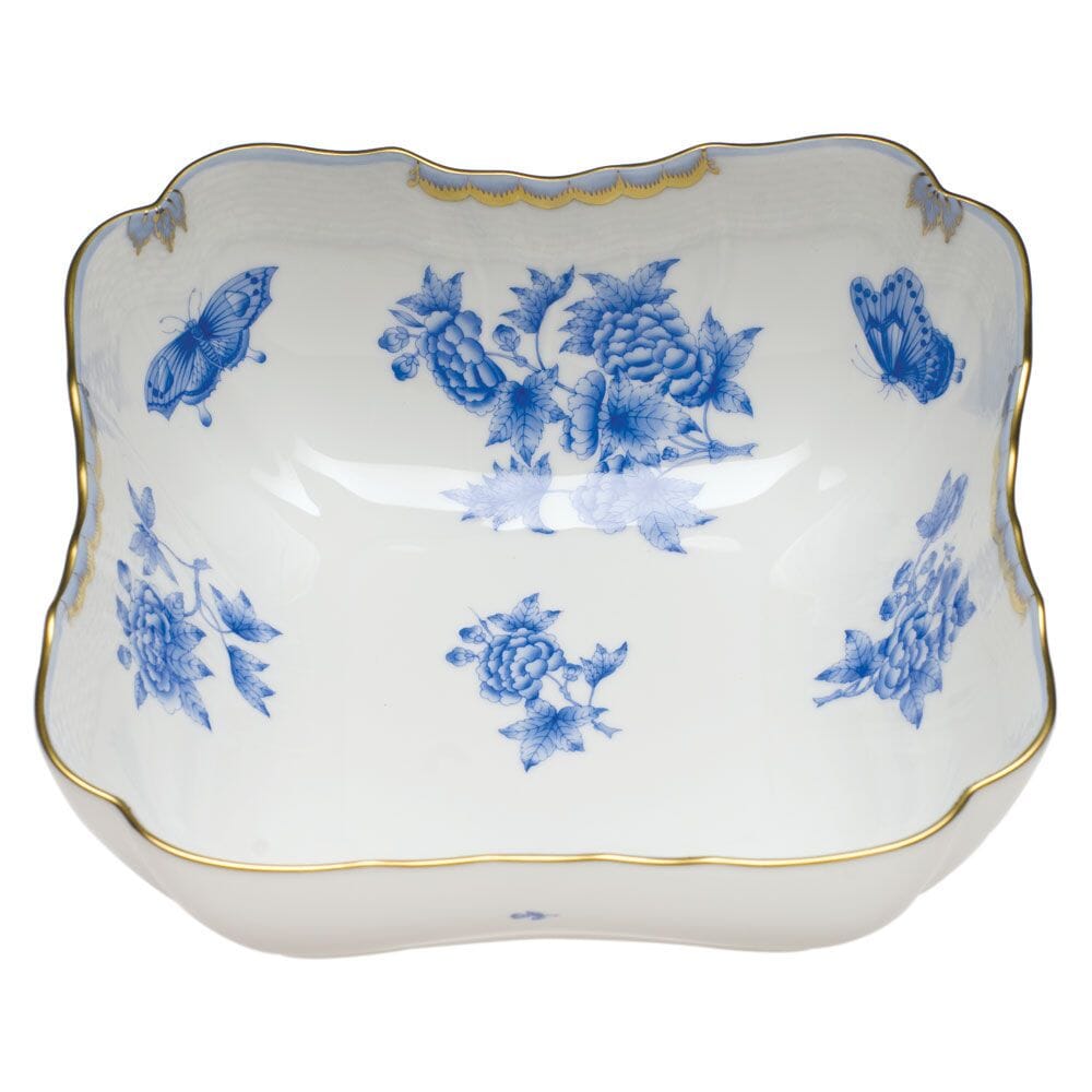 Herend Fortuna Square-shaped Salad Serving Bowl