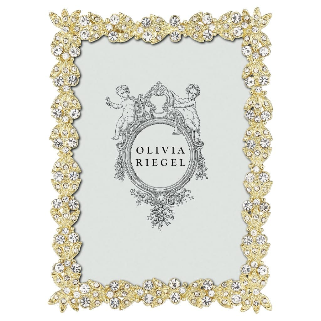 Olivia Riegel Luxury Gold Victoria Picture Frame for 2.5 x 3.5 Photos