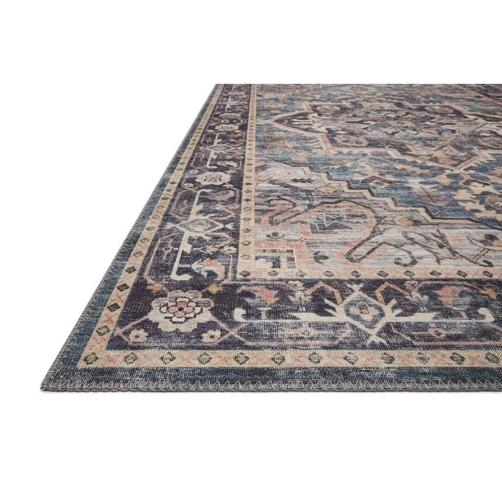Loloi II Navy / Multi-Colored Hathaway HTH 01 Area Carpet for Interior Decoration