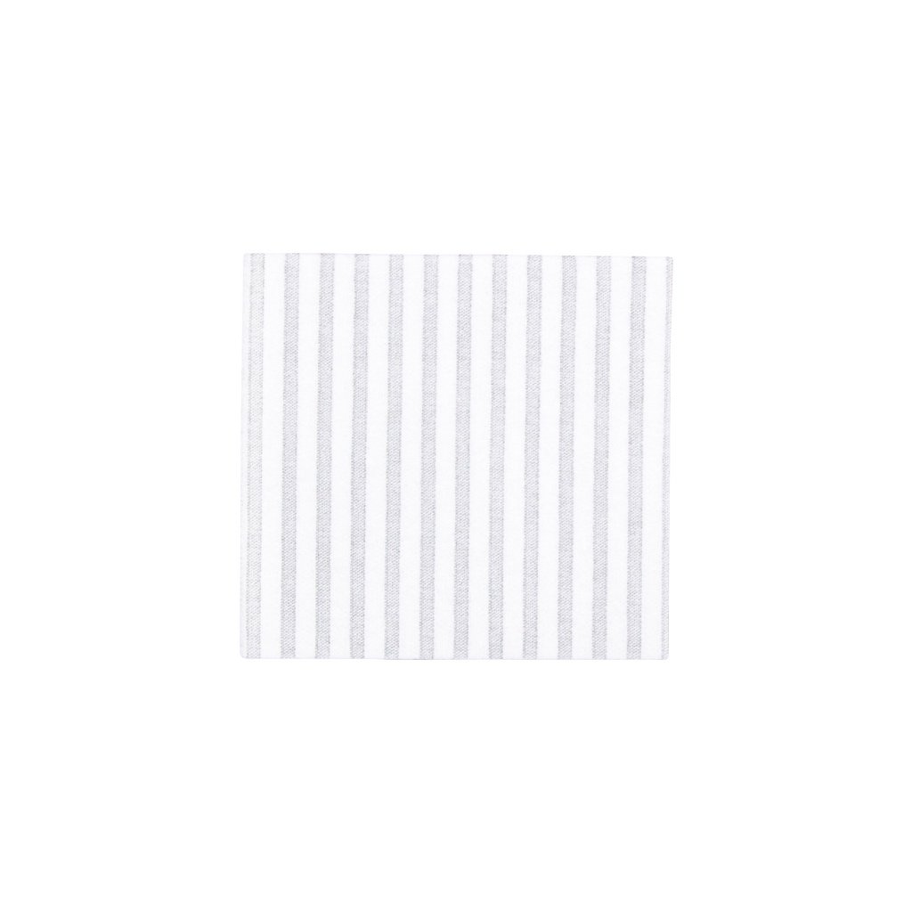 Vietri Soft & Absorbent Capri Light Gray Papersoft Cocktail Napkins