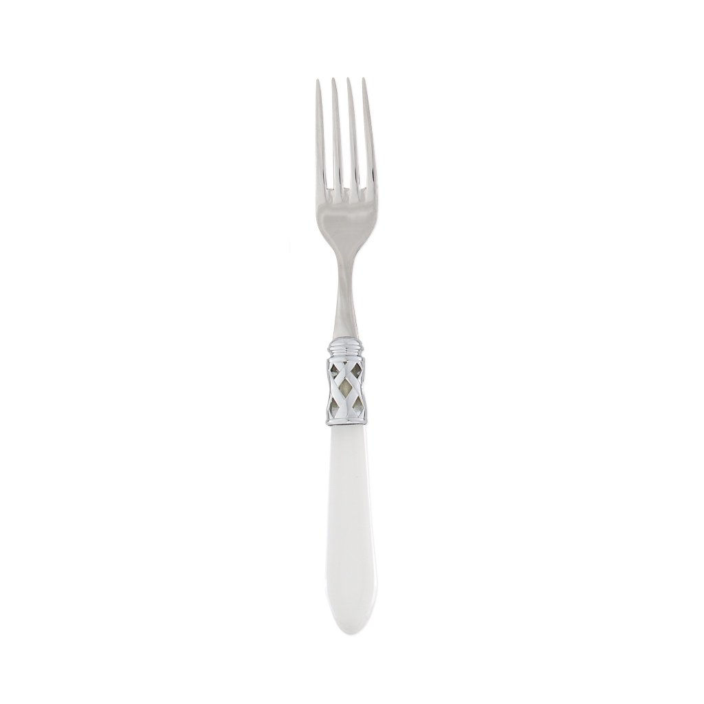 Vietri Aladdin Fork with Brilliant Chrome Finish, Handmade in Italy