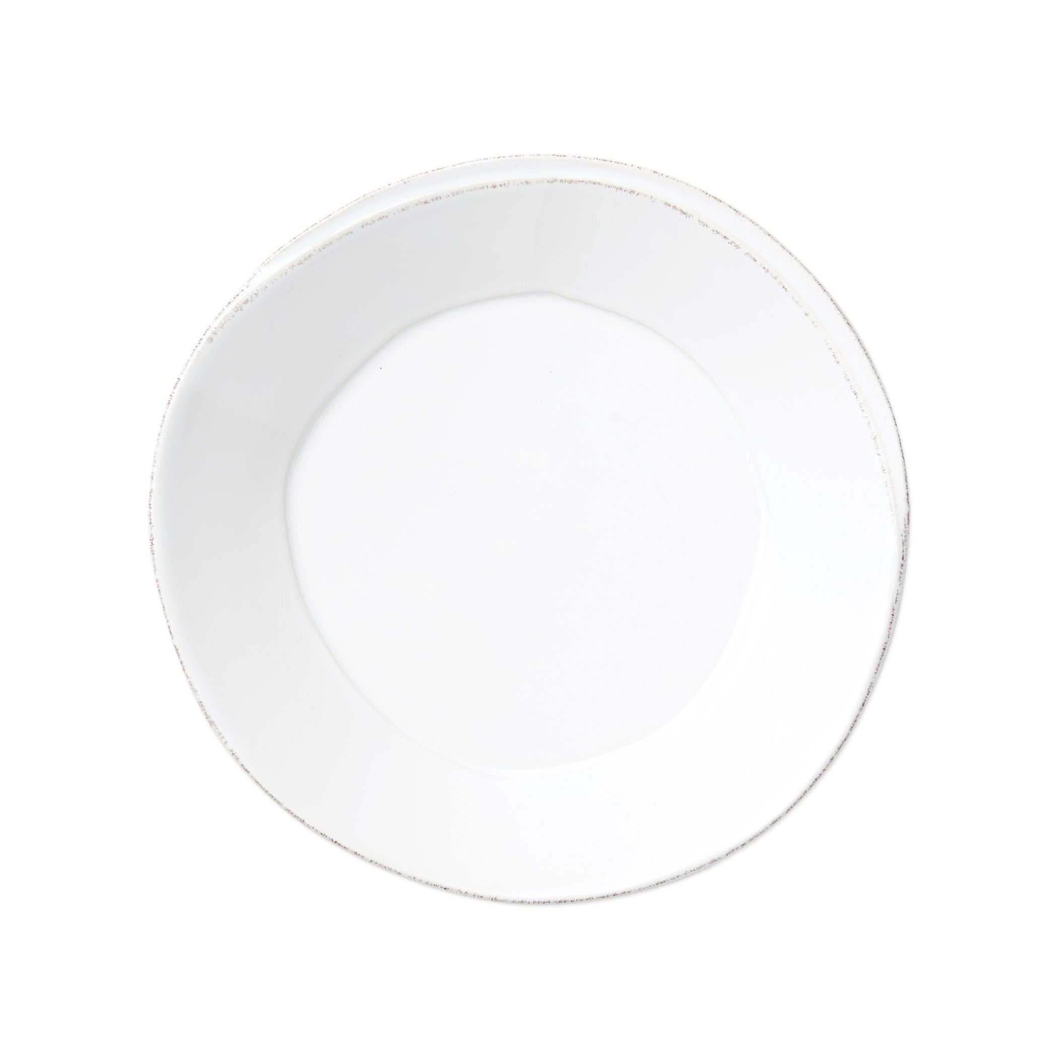 Handcrafted Italian Vietri Lastra Pattern Pasta Bowl with 8.75' Diameter