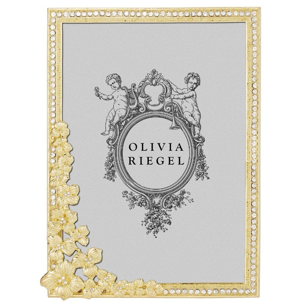 Luxurious Gold Olivia Riegel Evelyn 5 x 7 Photo Frame