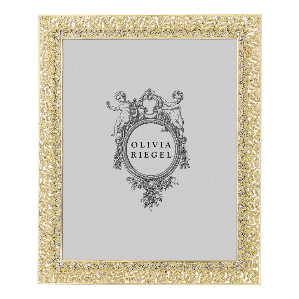Olivia Riegel Premium Gold-Plated Florence Style 8 x 10 Photo Frame for Displaying Precious Memories