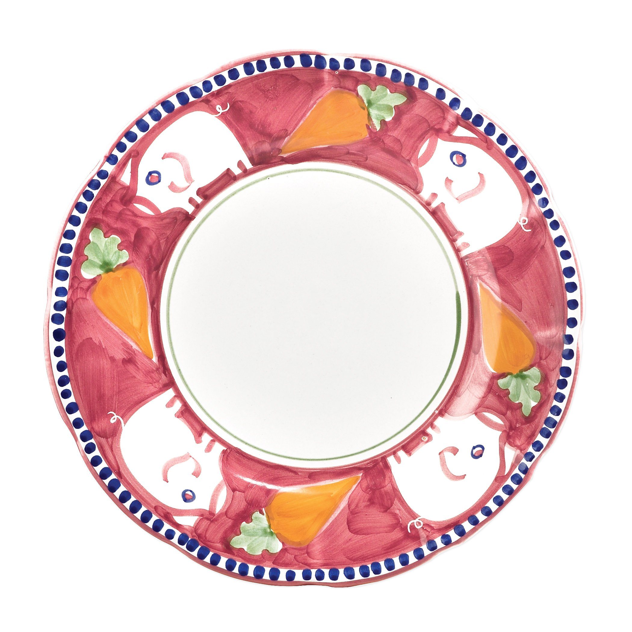 Vietri Hand - painted Campagna Porco Charger Plate with 12 - inch Diameter