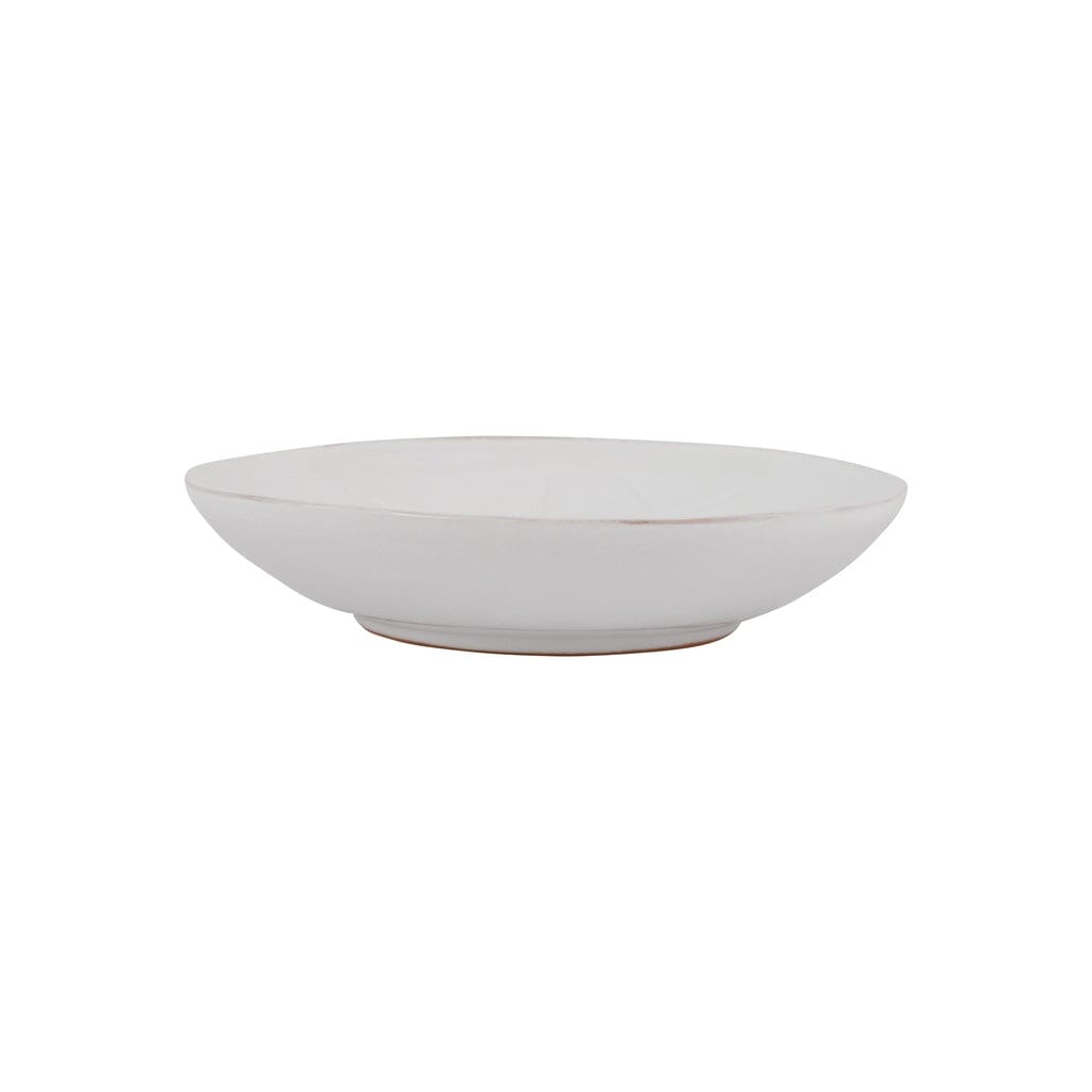Vietri Cucina Fresca Hand - painted Pasta Bowl in Crema or Turquoise