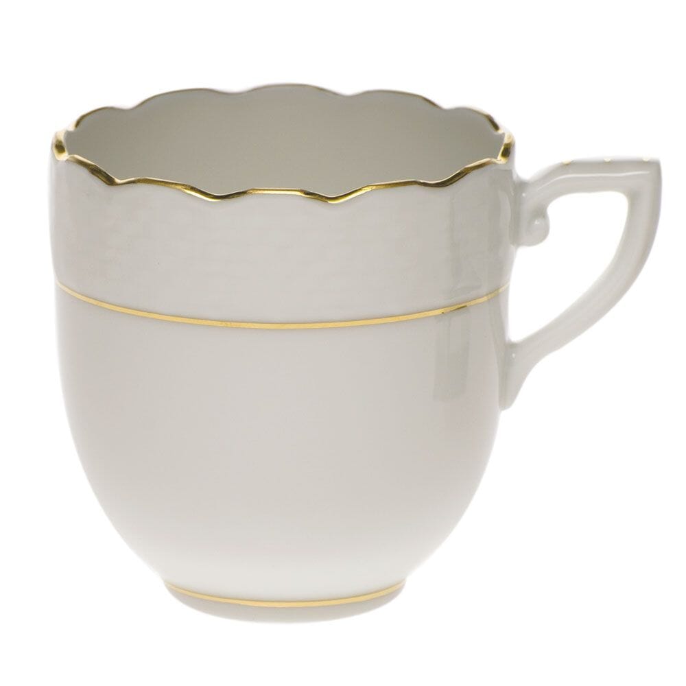 Herend After Dinner Cup with Stunning Golden Edge Design