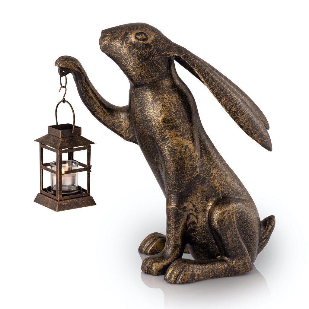 Large Decorative SPI Garden Bunny Lantern for Outdoor Decoration