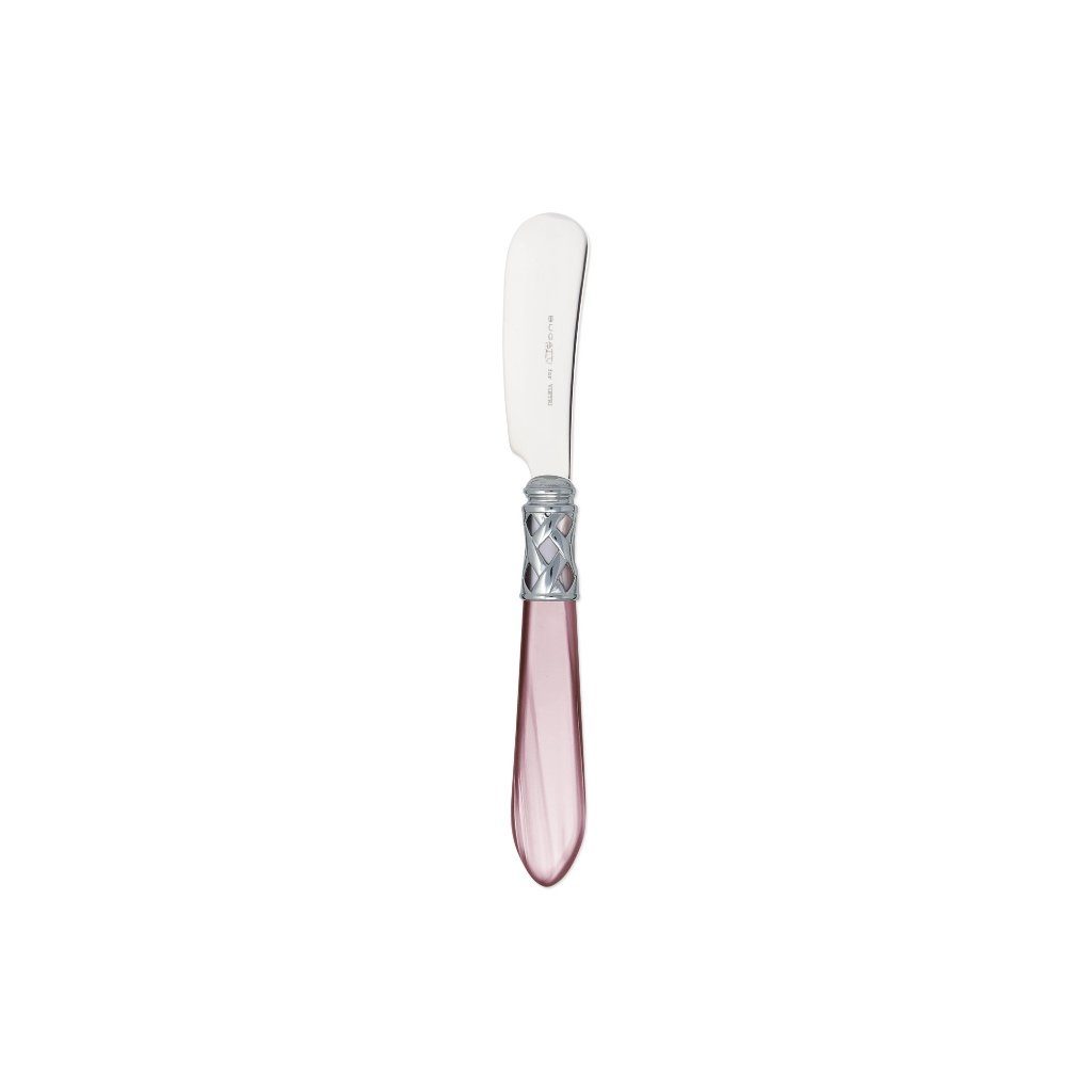 Vietri Aladdin Brilliant Small Stainless Steel Food Spreader for a Sophisticated Dining Experience
