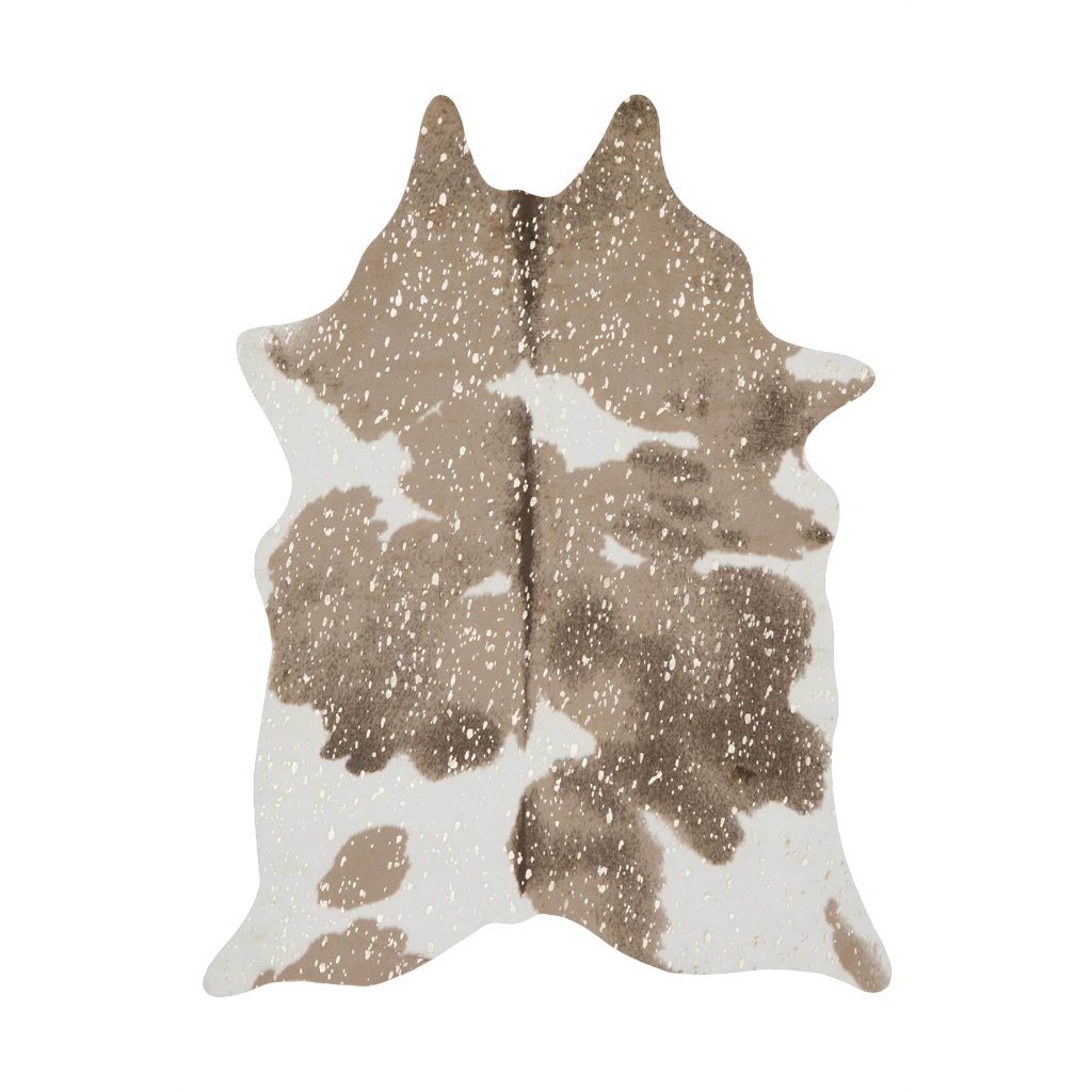 Loloi II Bryce BZ 06 Taupe and Champagne Shaded Luxury Area Rug with Gold Metallic Accents