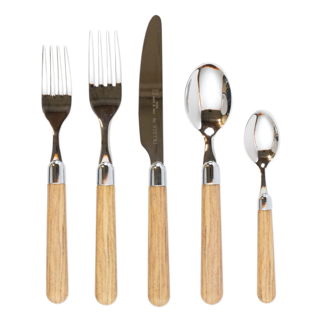Vietri Five-Piece Place Setting from the Albero Flatware Collection