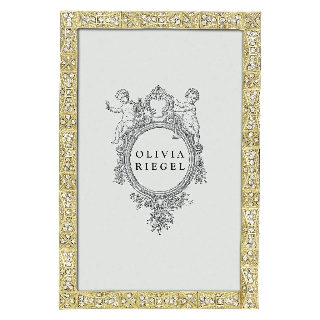 Luxurious Gold Remy 4 x 6 Olivia Riegel Picture Frame