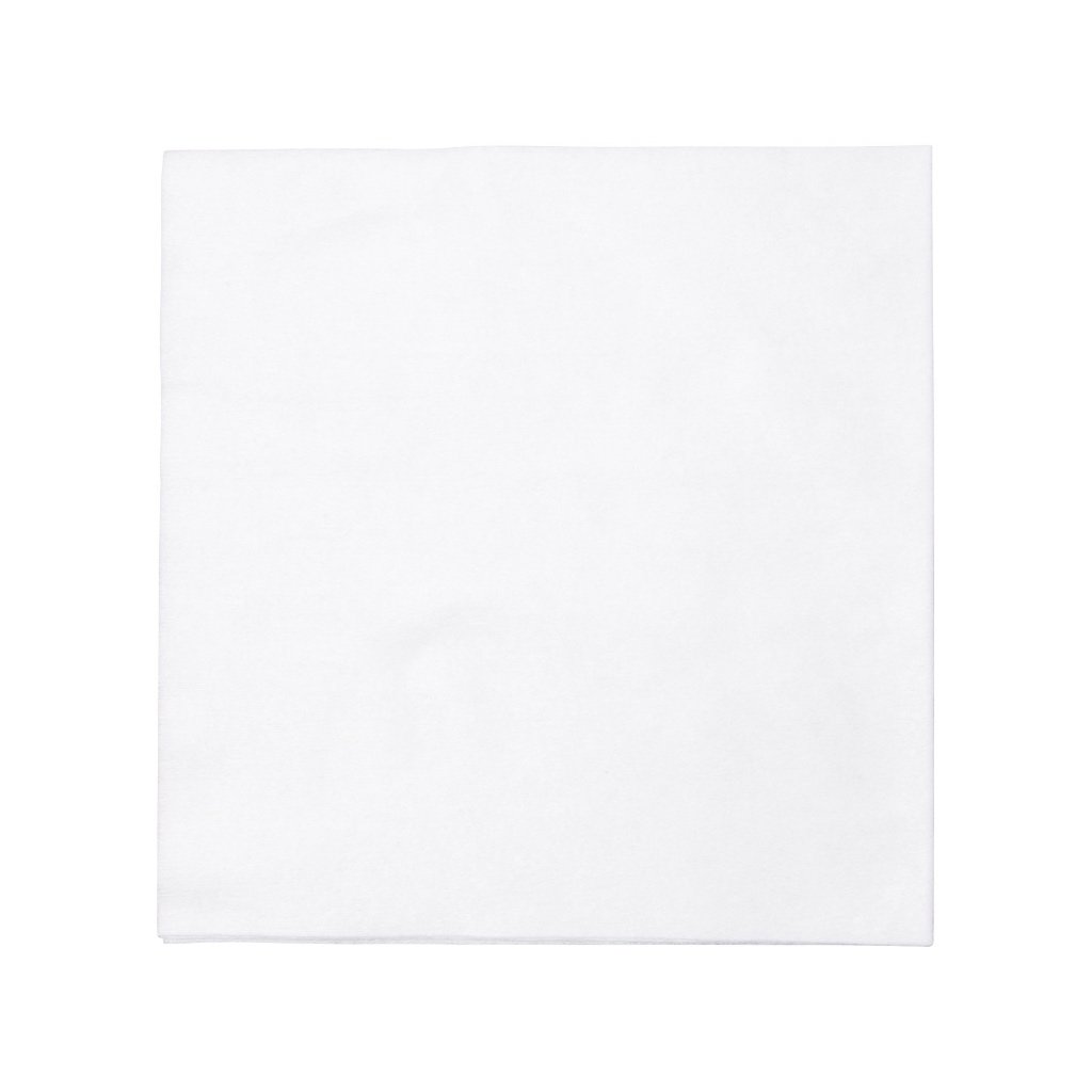 Vietri Italian-Made Papersoft Solid White Dinner Napkins for Elegant Dining