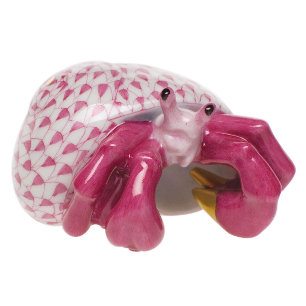 Exquisite Handmade Herend Hermit Crab Porcelain Figurine