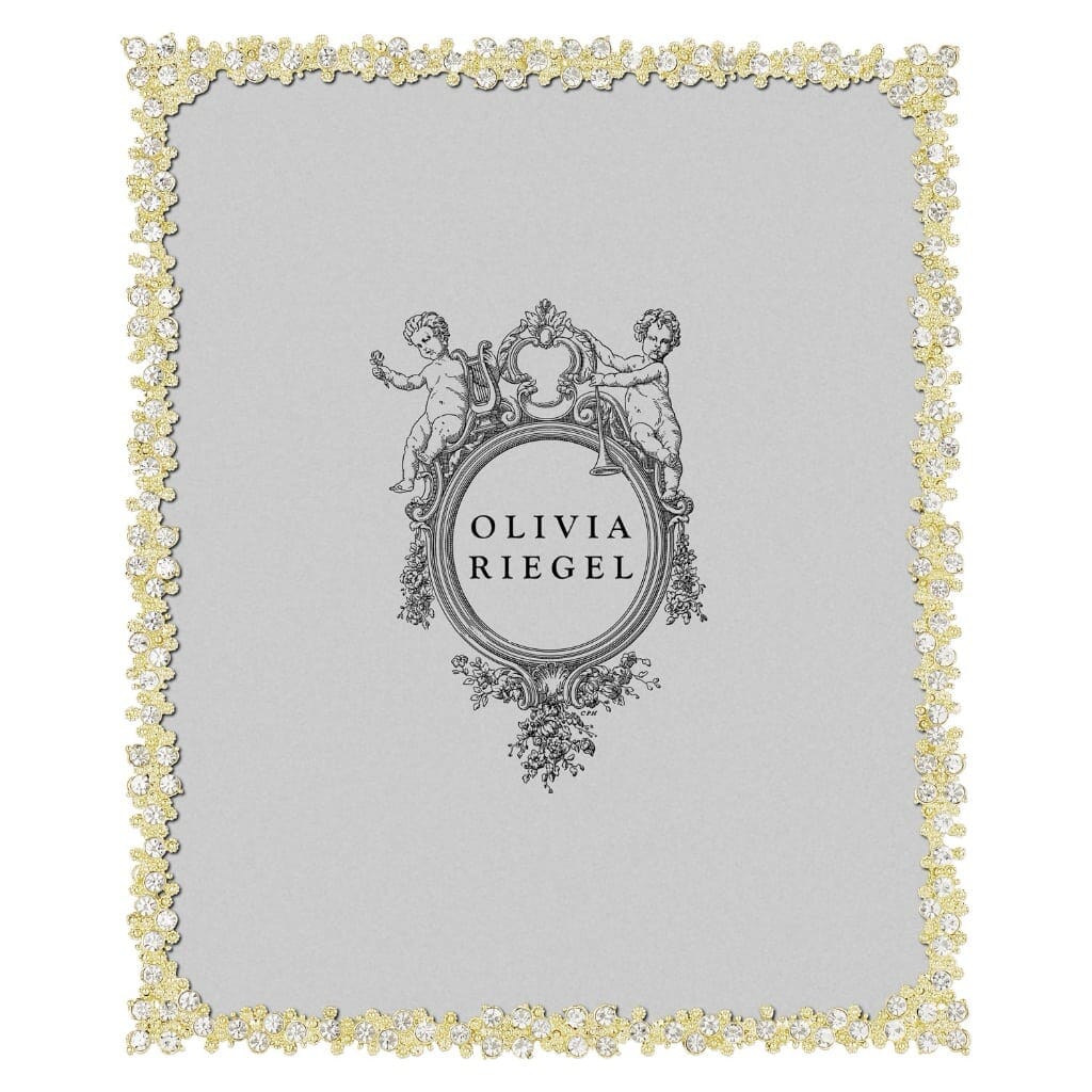 Olivia Riegel Gold-Plated Princess-Style Photo Frame for 8 x 10 Photos