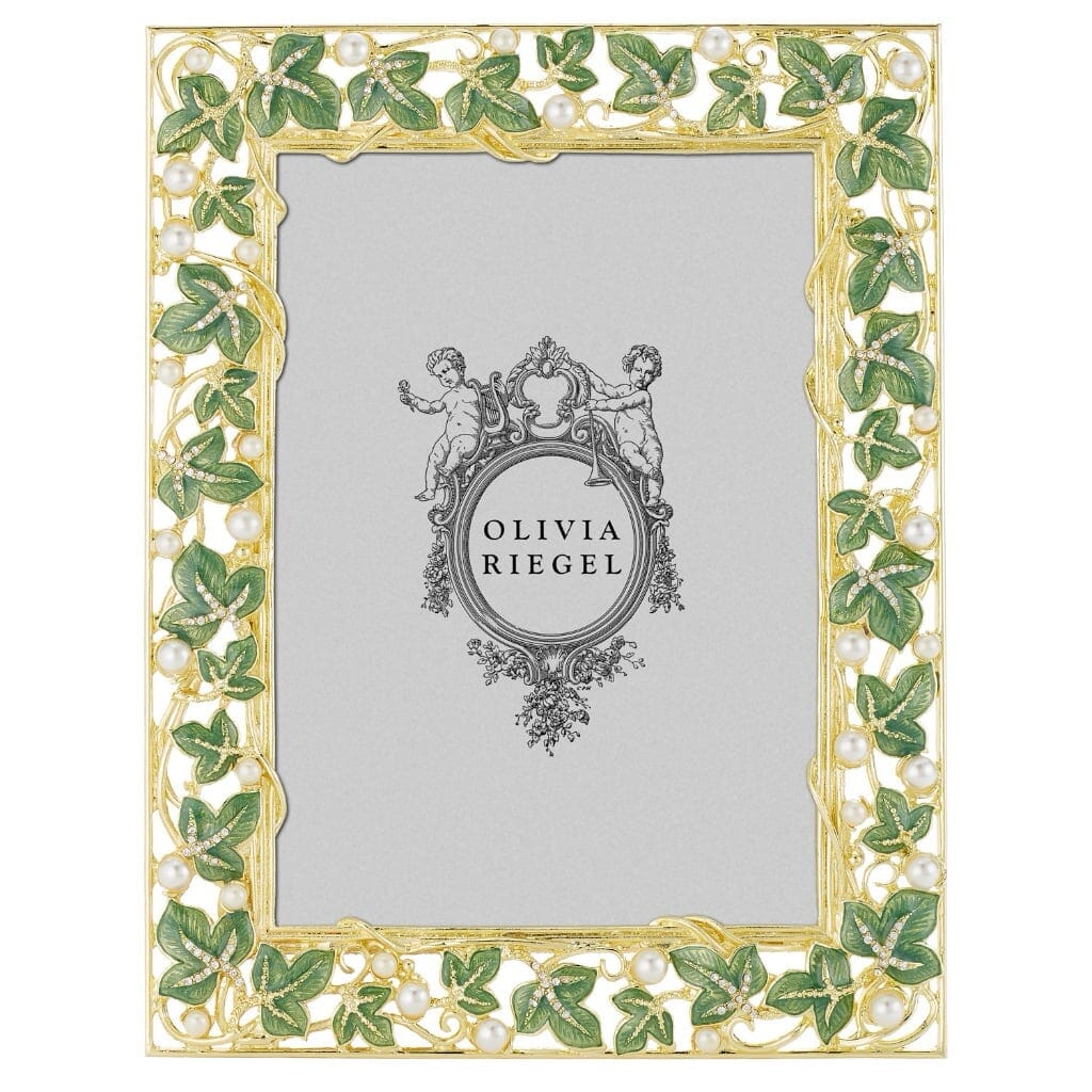 Olivia Riegel Luxury 5 x 7 Picture Frame with Ivy Design