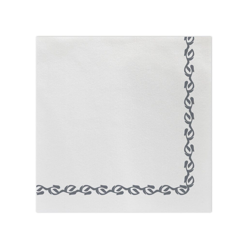 Vietri Florentine Gray Papersoft Disposable Dinner Napkins