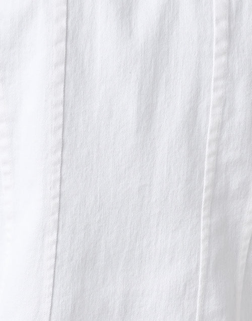 Stylish White Denim Casual Jacket for Everyday Wear