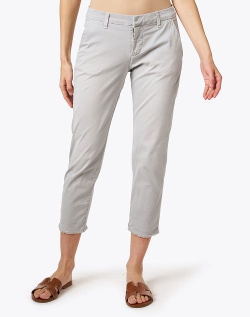 Stylish Wicklow Grey Italian Chino Casual Pants for All-Day Comfort