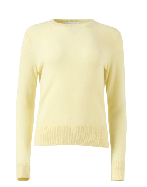Stylish Yellow Cashmere Women's Sweater for Wardrobe Essential