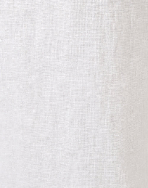 Eileen Fisher Women's White Wide - Leg Linen Ankle Dress Pants