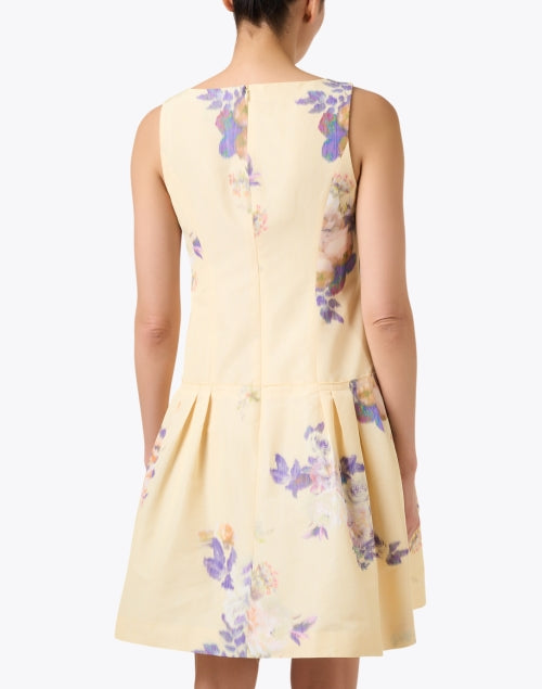 Gorgeous Yellow Dress with Floral Print for New Season