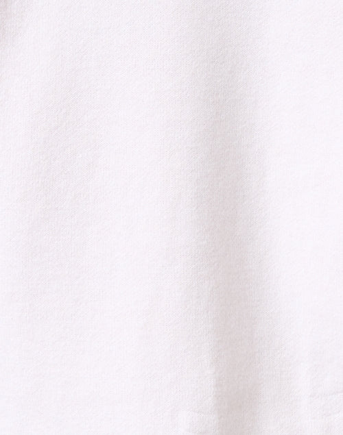 Luxurious White Cotton Cashmere Blend Travel Coat for Effortless Trips