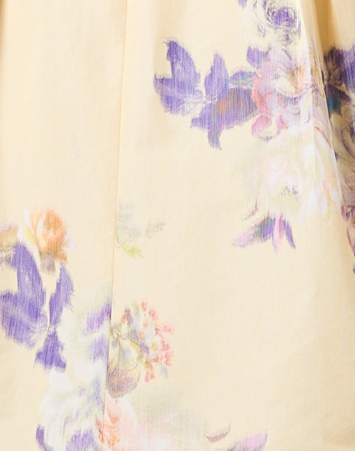 Gorgeous Yellow Dress with Floral Print for New Season