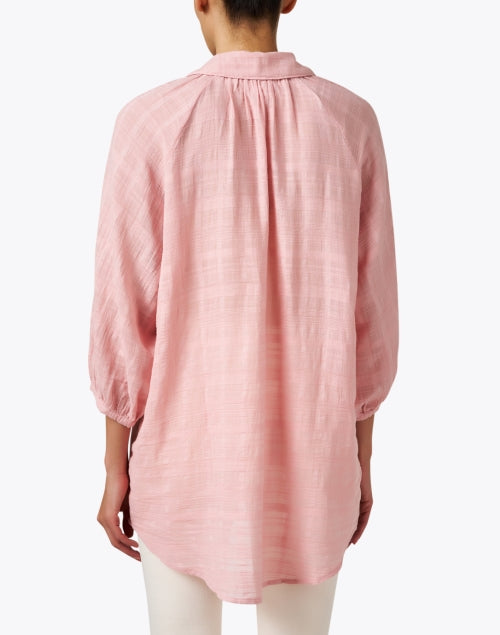 Stylish Pink Cotton Wren Shirt for Warm Weather