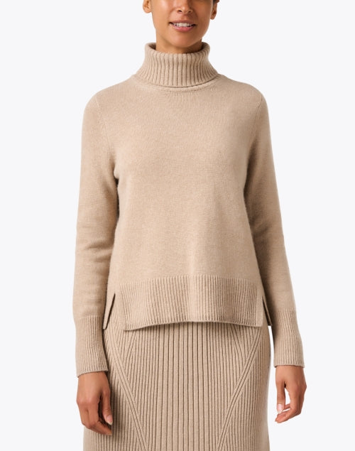 Beige Cashmere Wylan Women's Sweater for the New Season